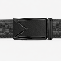 Black men's style belt - SOVNIL