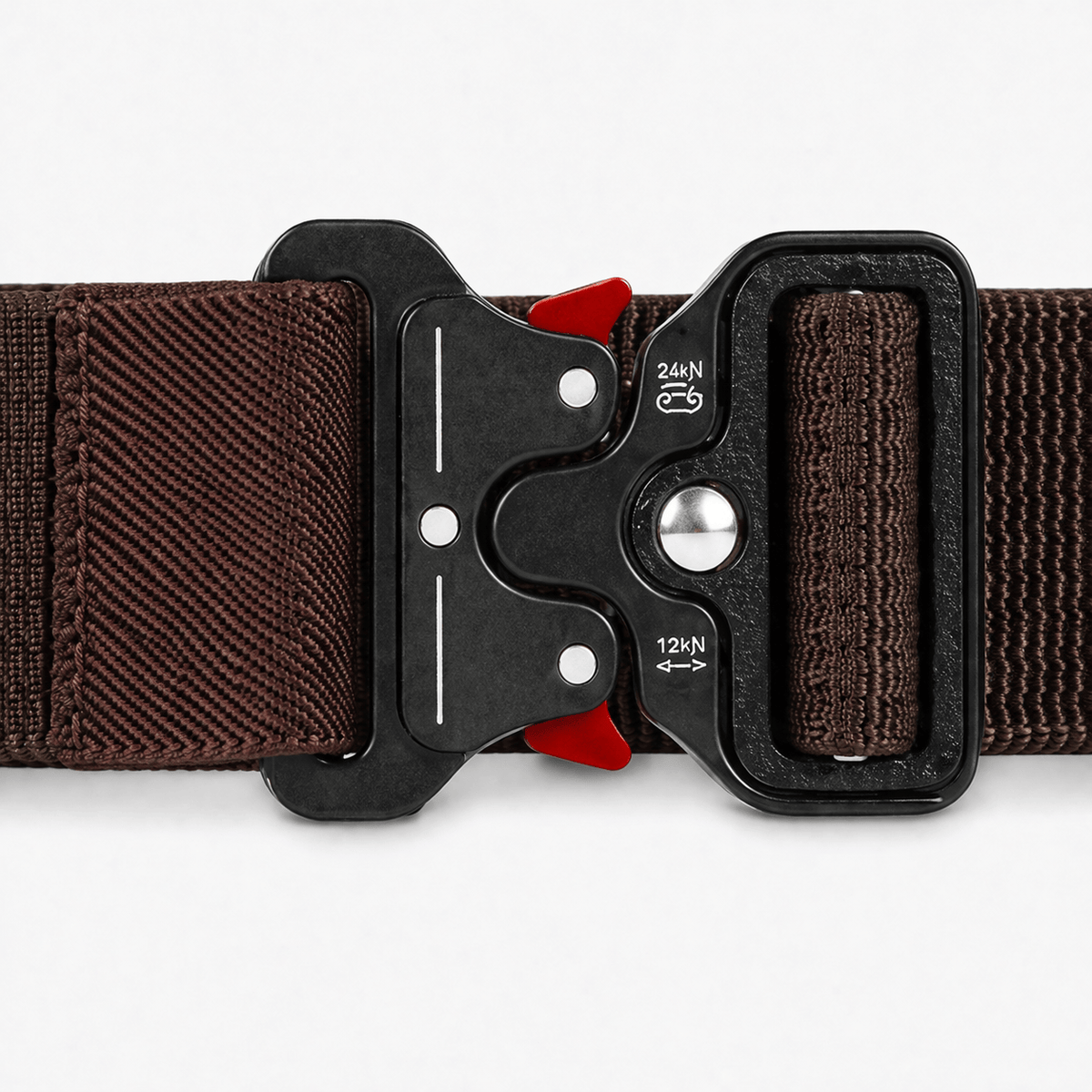 Brown Canvas Belt for Men - SELIOR