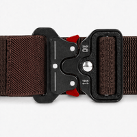 Brown Canvas Belt for Men - SELIOR