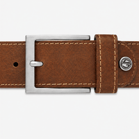 Brown Leather Belt for Men - TARREM