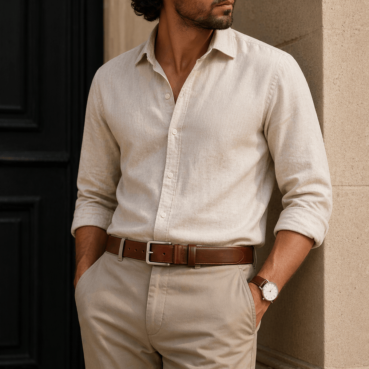 Casual Leather Belt for Men - ARLO