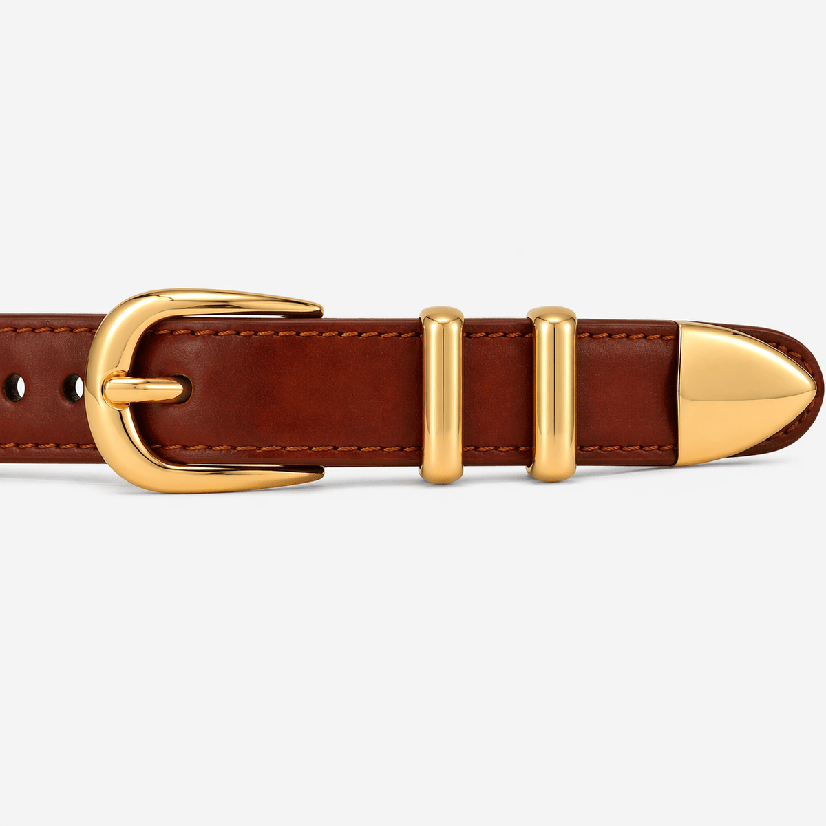 Classic modern buckle belt for women - FREXAN