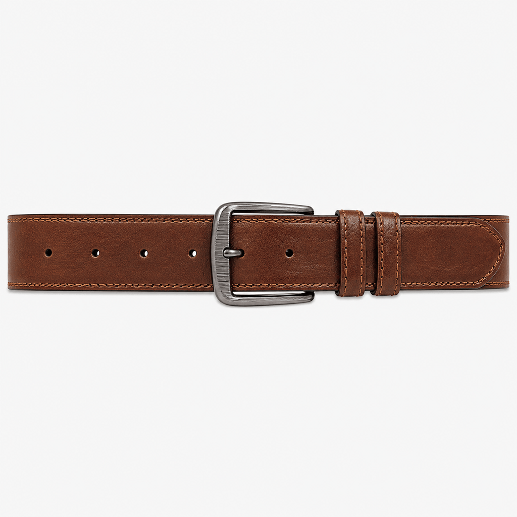 Leather Belt for Men's Jeans - TAVJAN
