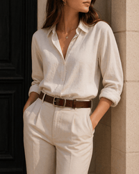Leather Belt for Women - NORA