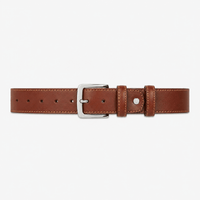 Luxury leather belt for men - MANTAR
