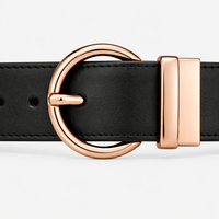 Luxury women's reversible belt - MOSZAR