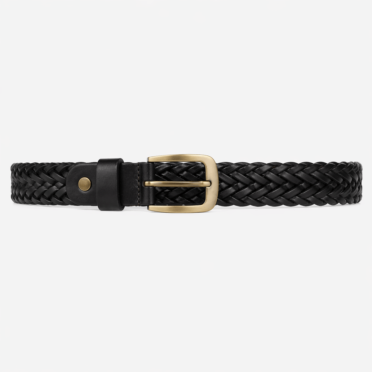 Men's adjustable bow buckle belt - GRATOM