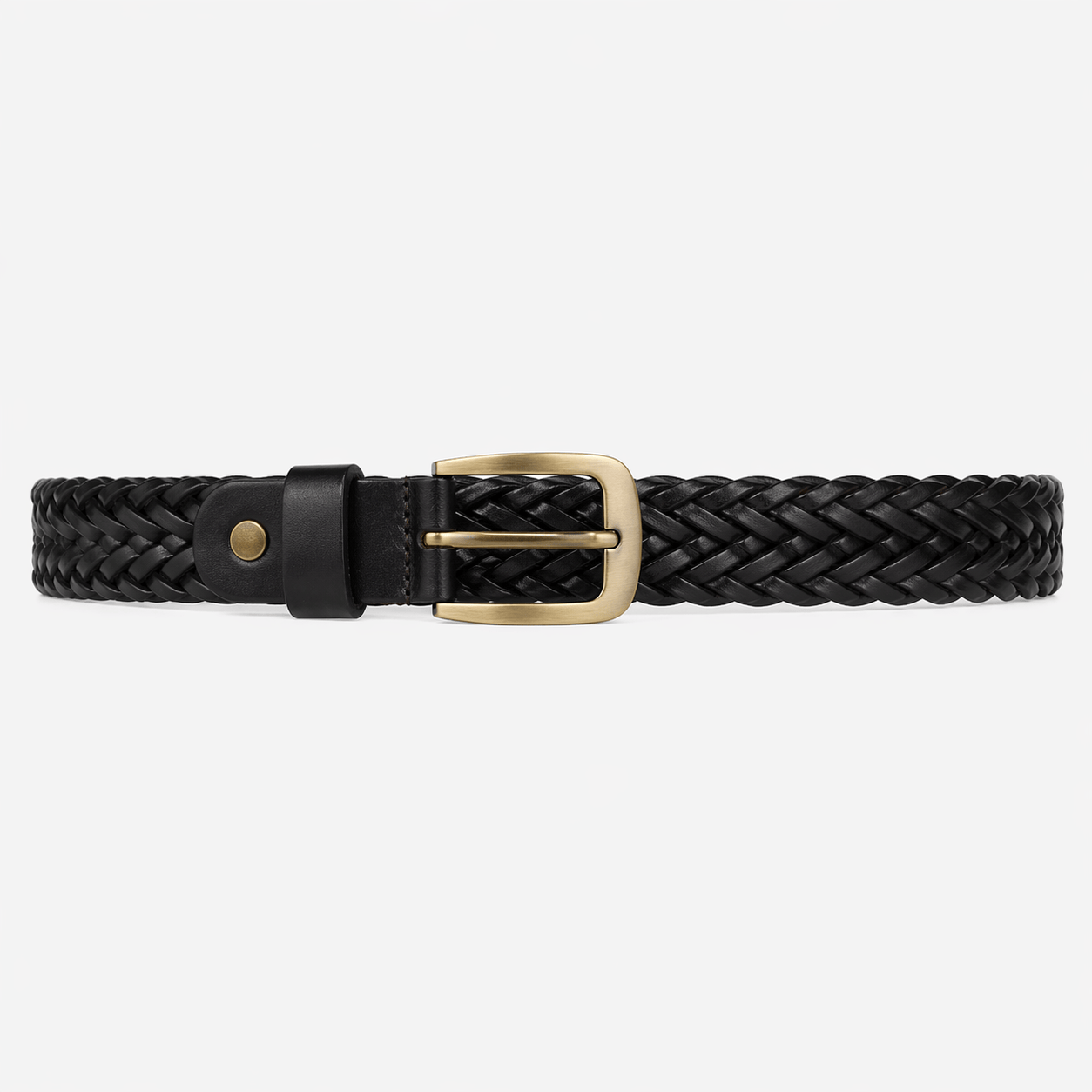 Men's adjustable bow buckle belt - GRATOM