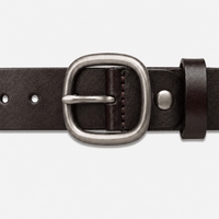 Men's adjustable rounded buckle belt - VENZAR