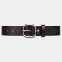 Men's adjustable rounded buckle belt - VENZAR