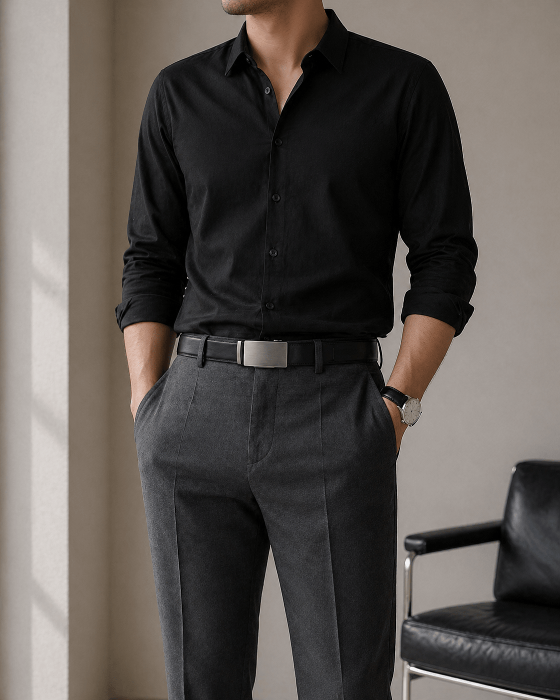 Men's Adjustable Suit Belt - VIROSN