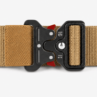 Men's Beige Canvas Belt - VONTAR