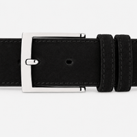 Men's Black Chino Belt - NUVIRA