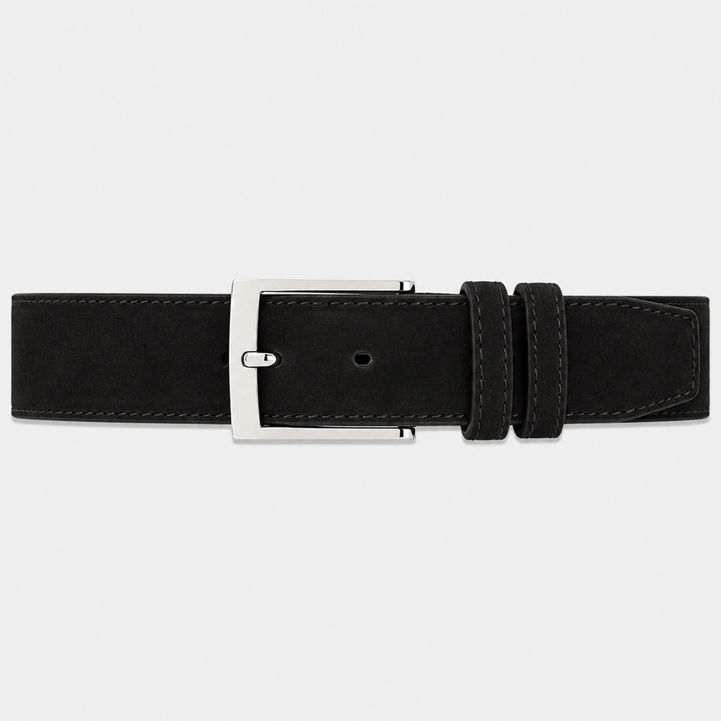 Men's Black Chino Belt - NUVIRA