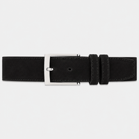 Men's Black Chino Belt - NUVIRA
