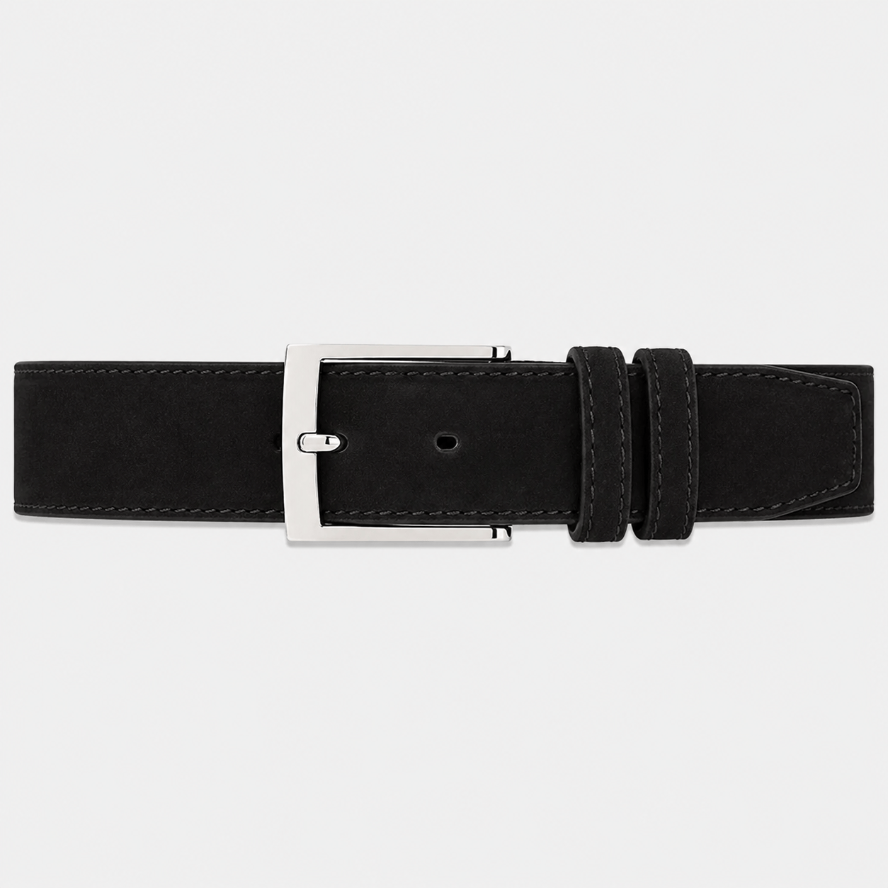 Men's Black Chino Belt - NUVIRA