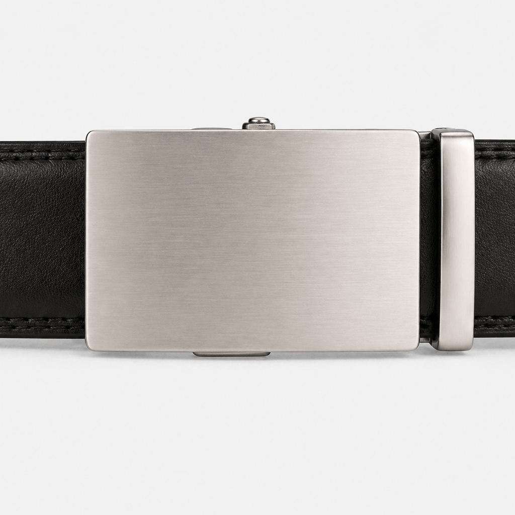 Men's Black Suit Belt - NELTAR
