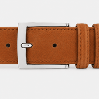 Men's Brown Chino Belt - JOLFIX