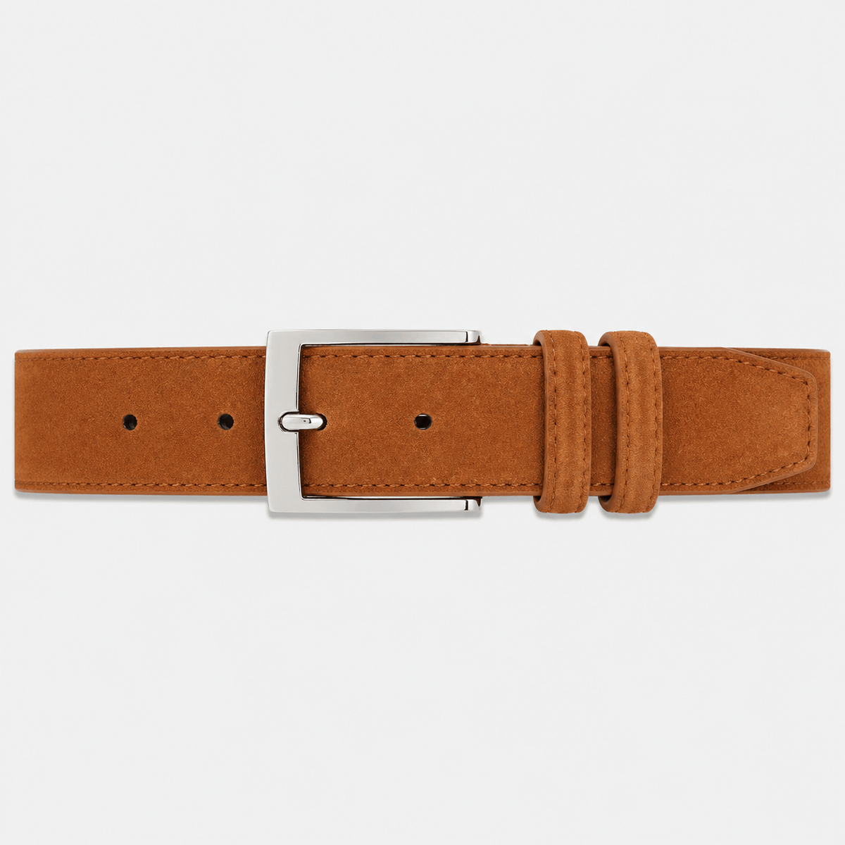 Men's Brown Chino Belt - JOLFIX