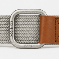 Men's classic bow buckle belt - JALVIX