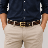 Men's fashion bow buckle belt - PEMILX
