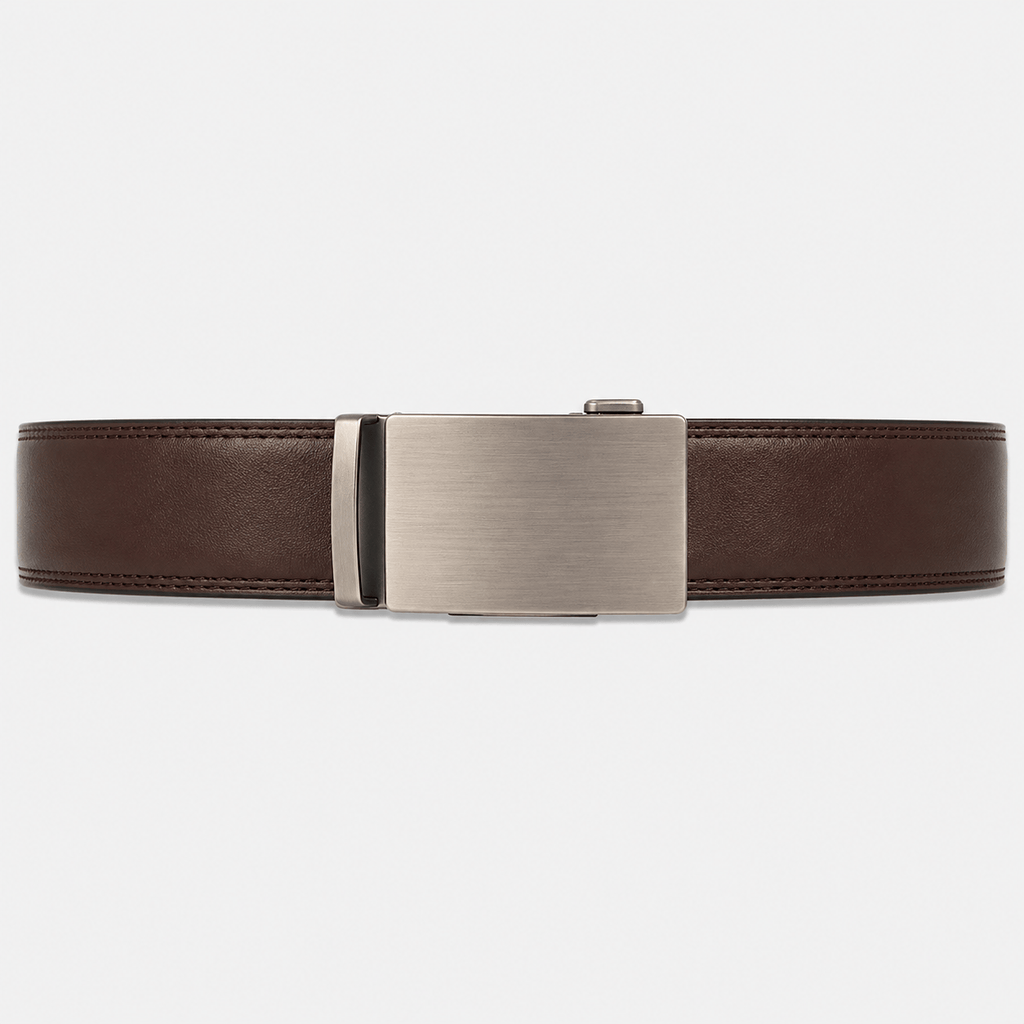 Men's Leather Suit Belt - GANVOR