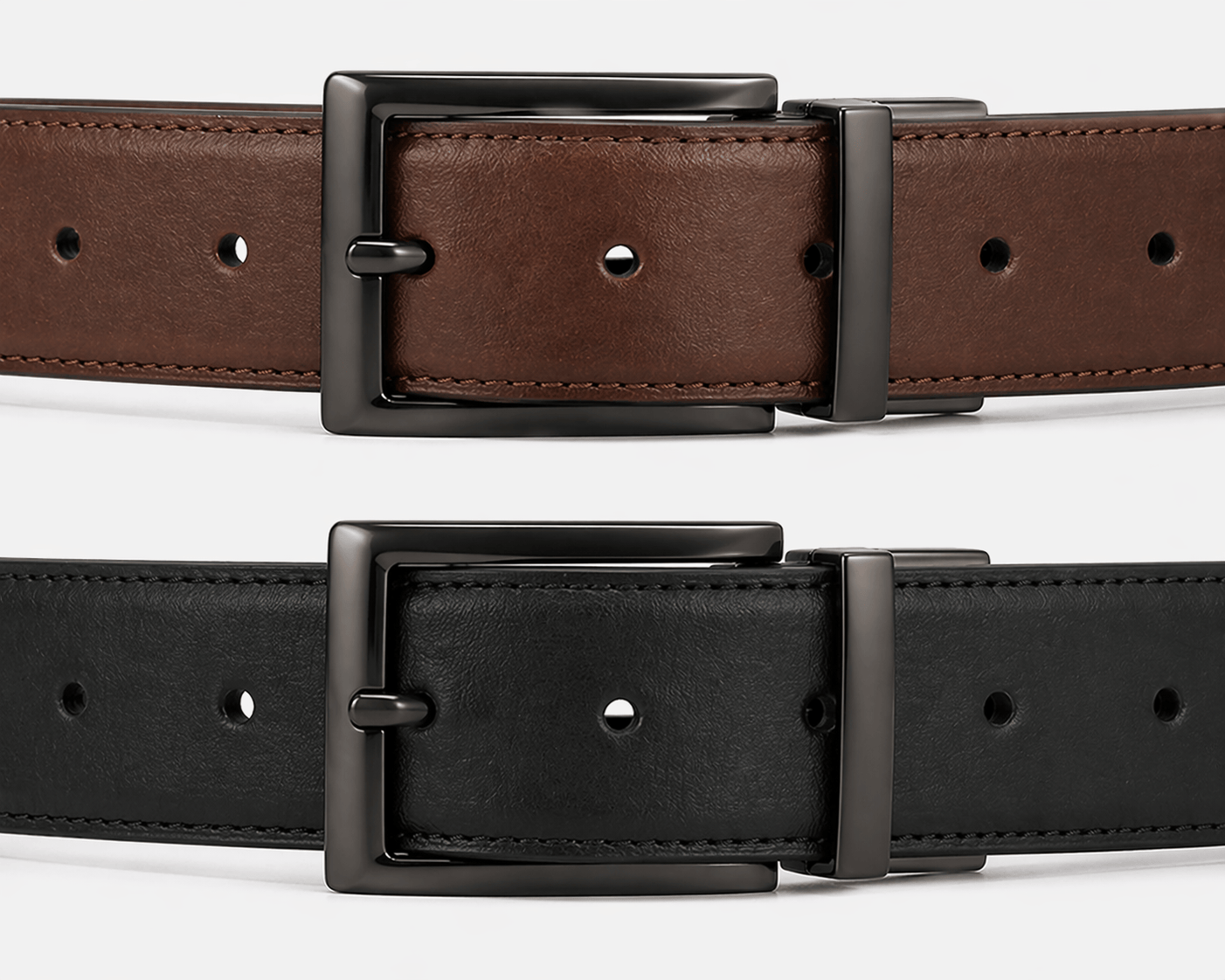Men's luxury reversible belt - OTRYAN