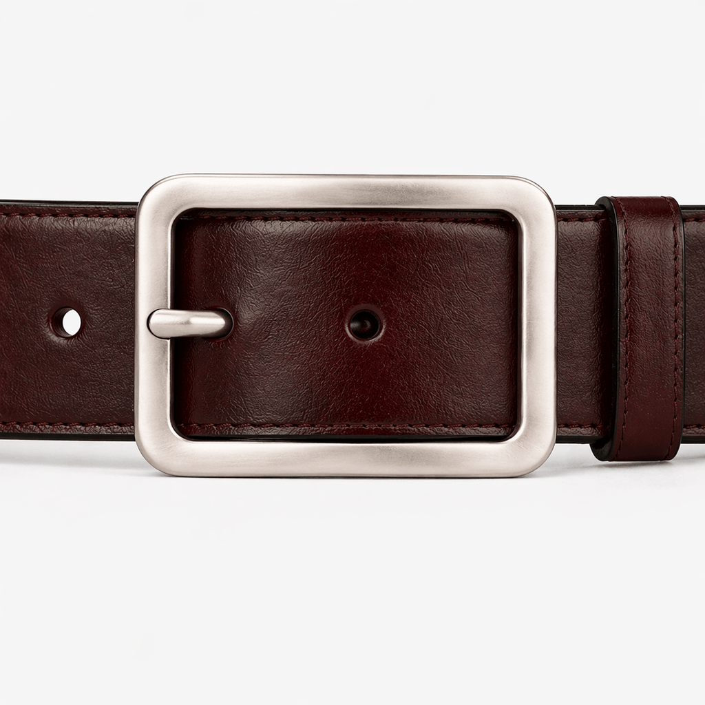 Men's modern square buckle belt - RUFEND