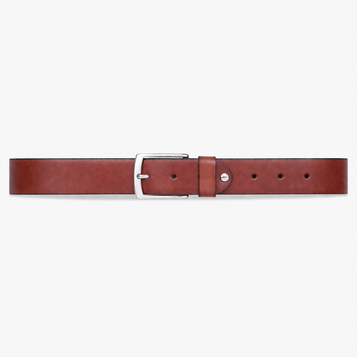 Men's perforated leather belt - REMSAL