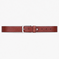 Men's perforated leather belt - REMSAL