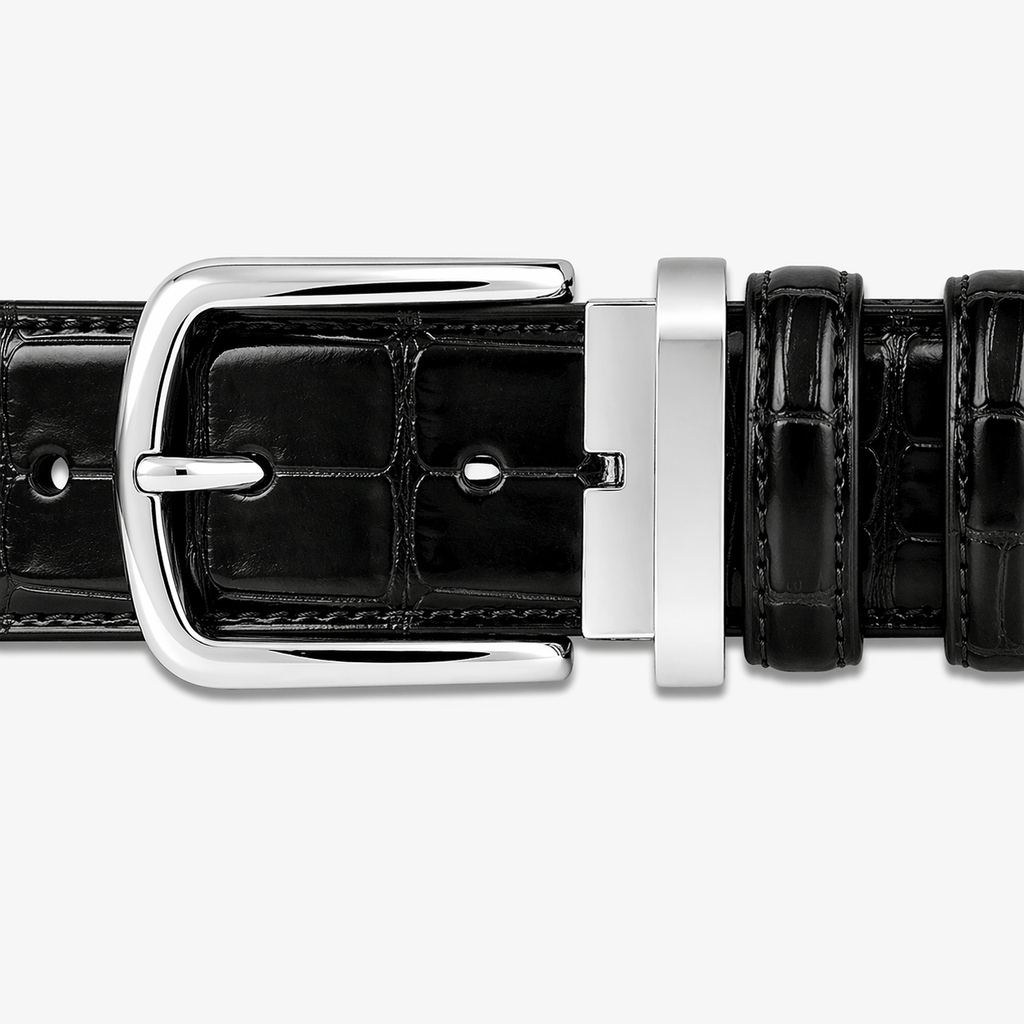 Men's reptile look belt - LEVITO