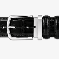 Men's reptile look belt - LEVITO