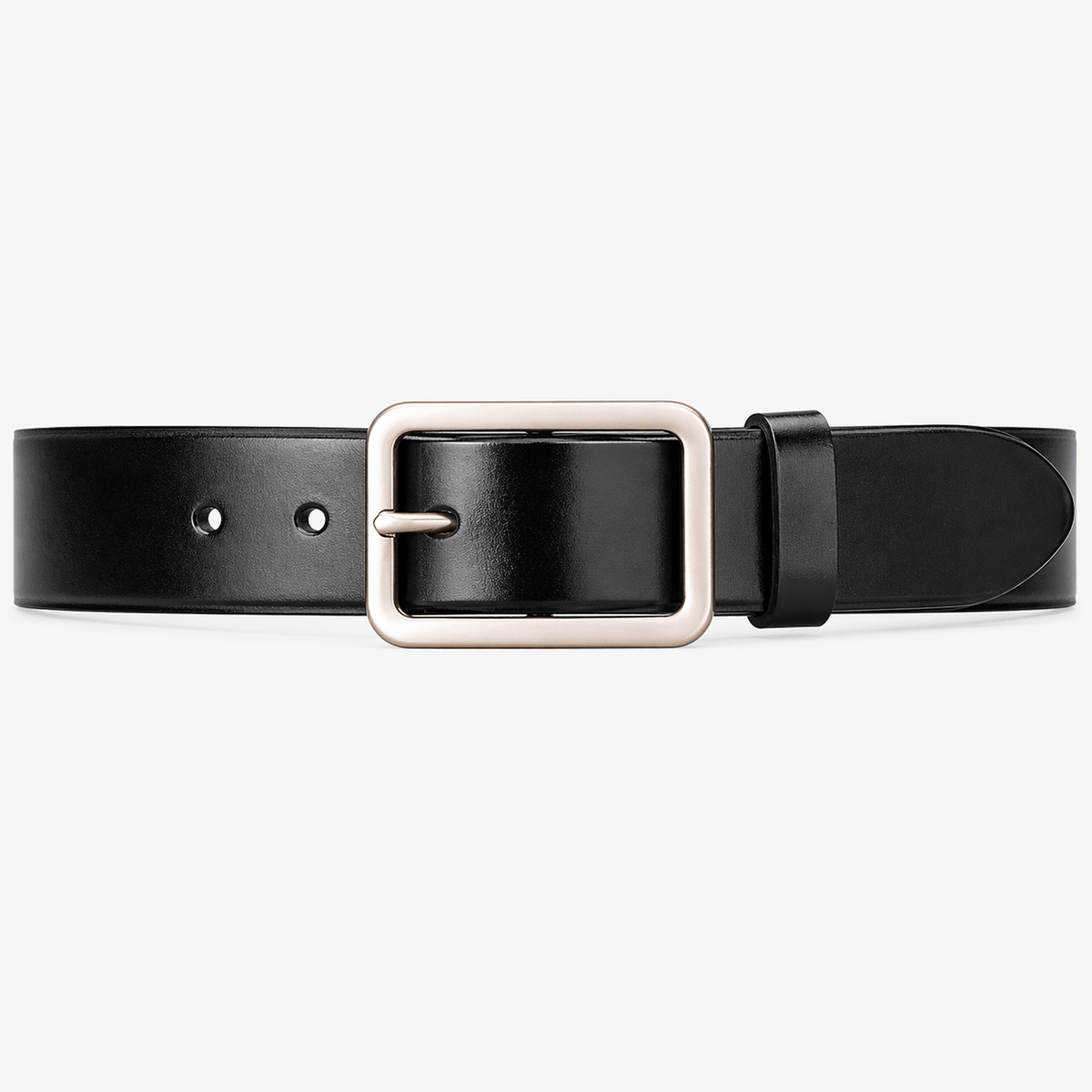 Men's style square buckle belt - HEVZAR