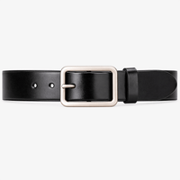Men's style square buckle belt - HEVZAR