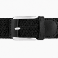 Men's wide braided belt - RAQUEST