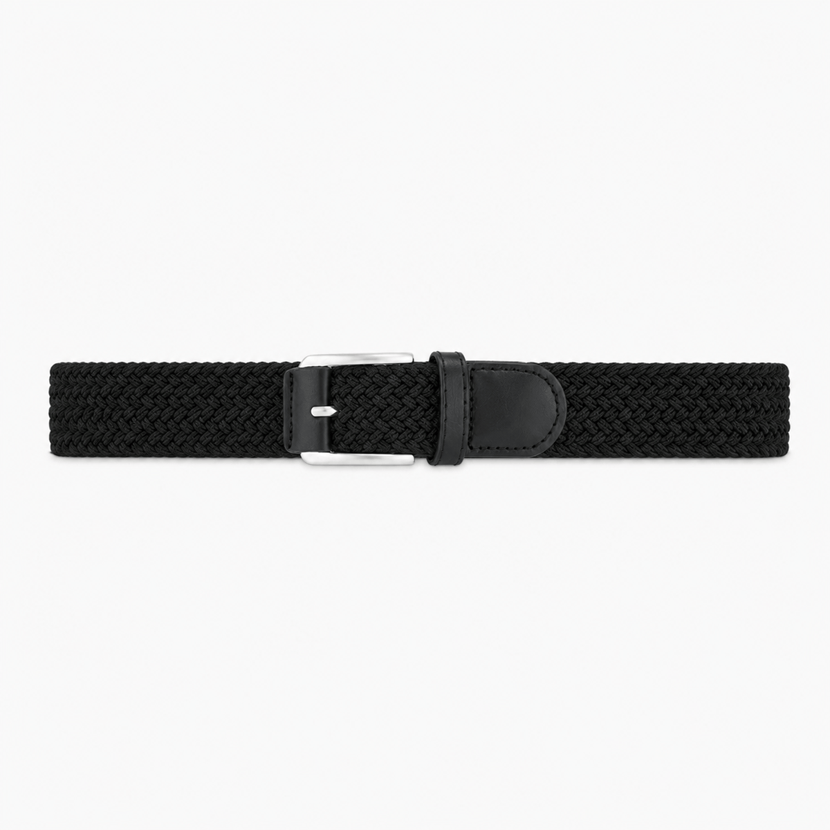 Men's wide braided belt - RAQUEST