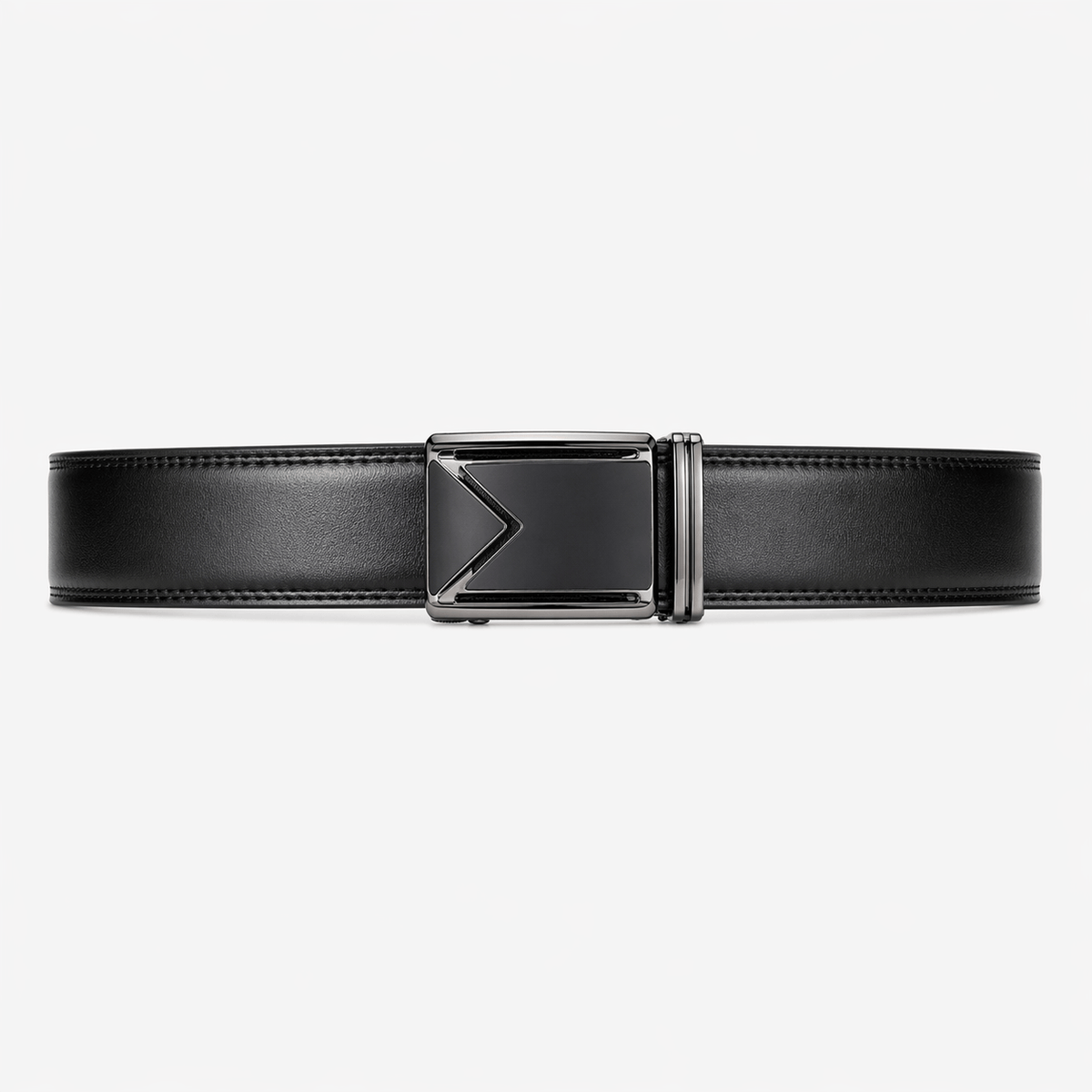 Modern black belt for men - KATRIX