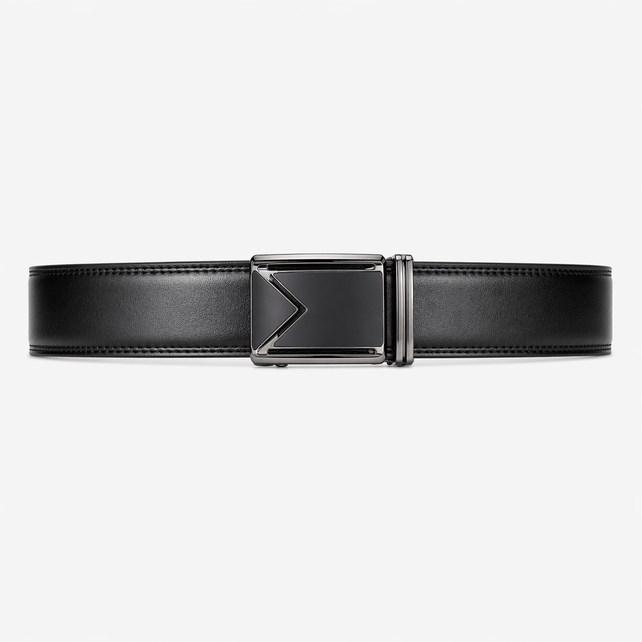 Modern black belt for men - KATRIX