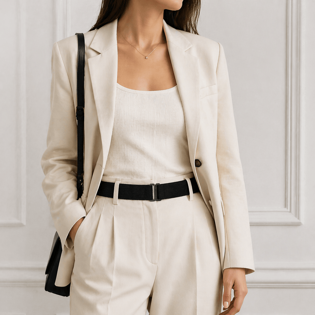 Thin elastic belt for women - TEKRIX