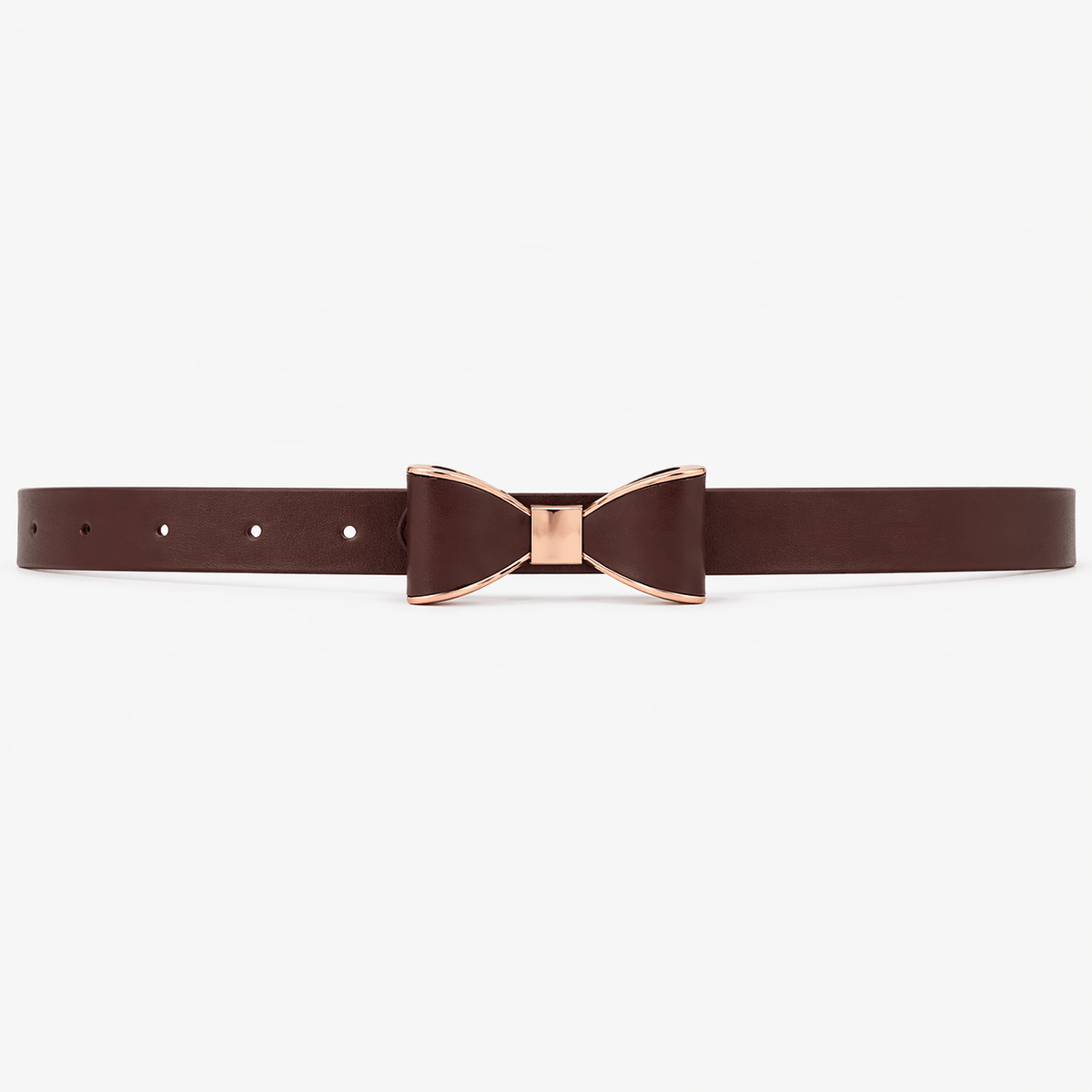 Women's adjustable bow buckle belt - MULXAR