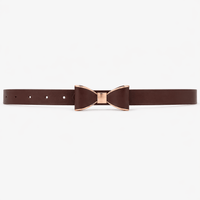 Women's adjustable bow buckle belt - MULXAR