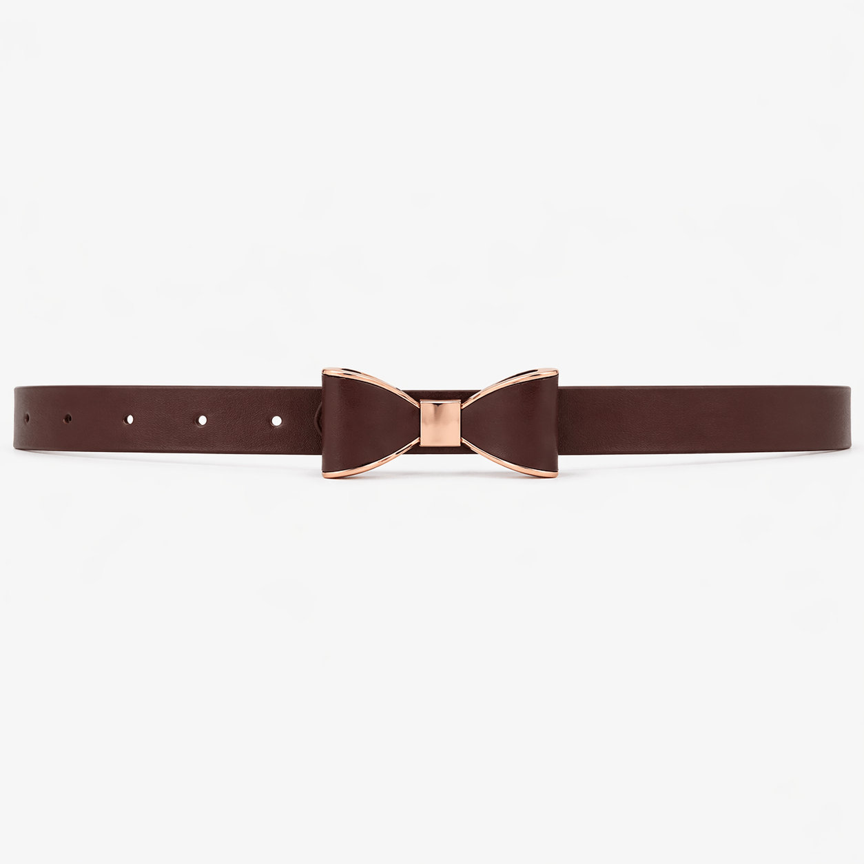 Women's adjustable bow buckle belt - MULXAR