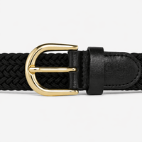 Women's adjustable braided belt - MALHEX