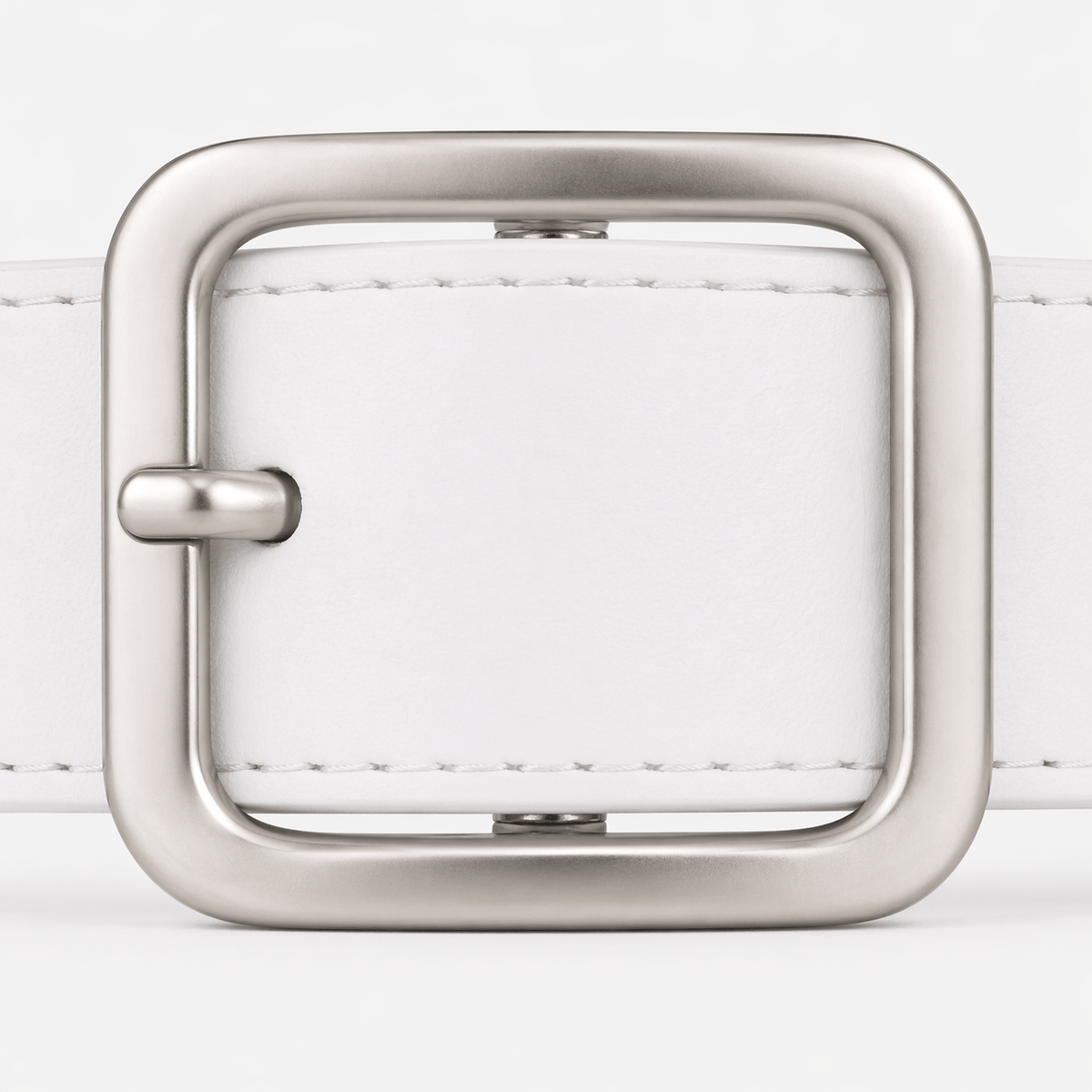 Women's adjustable square buckle belt - FUILOV