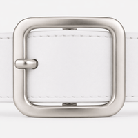 Women's adjustable square buckle belt - FUILOV