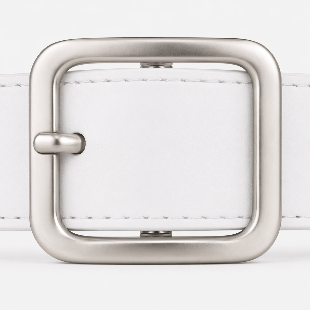 Women's adjustable square buckle belt - FUILOV