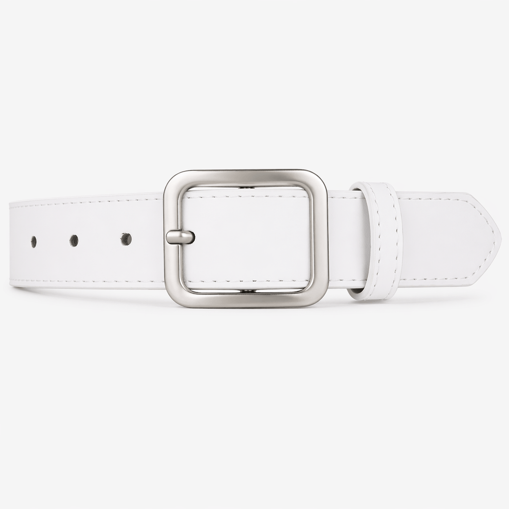 Women's adjustable square buckle belt - FUILOV