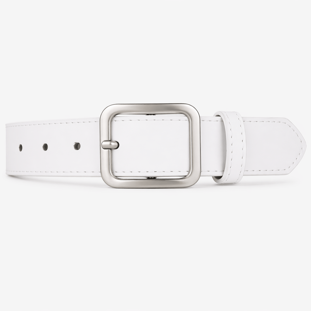 Women's adjustable square buckle belt - FUILOV