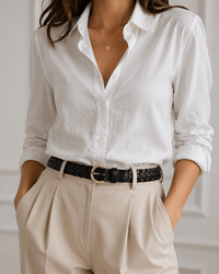 Women's braided belt - YAVREN