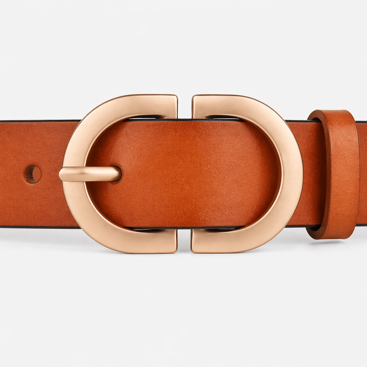 Women's brown denim belt - MIXPER
